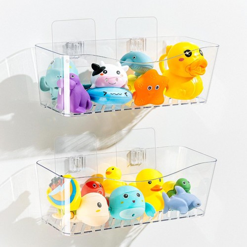 Large capacity clear bath toy - large,