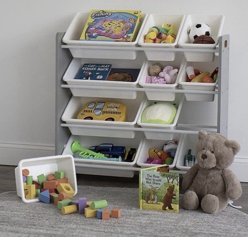 Kids toy storage organiser - kids, 12
