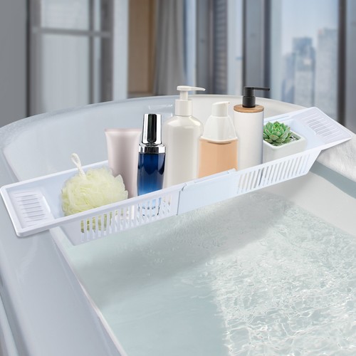Plastic bath caddy - bath, caddy,