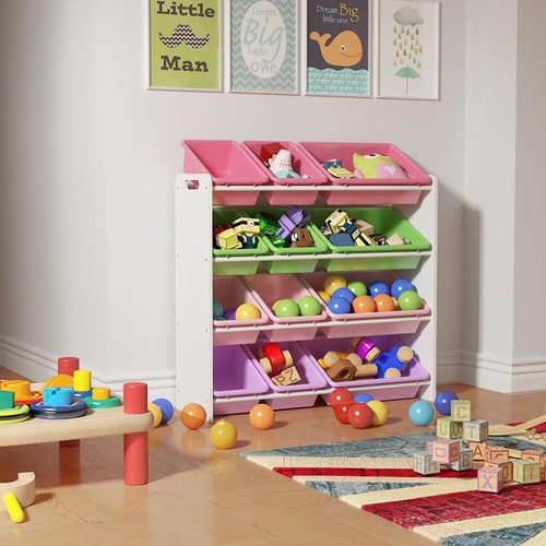 Kids toy storage rack unit - toy,