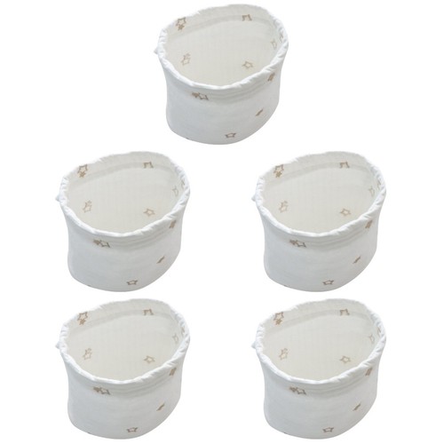 White hanging crib organizer - white,